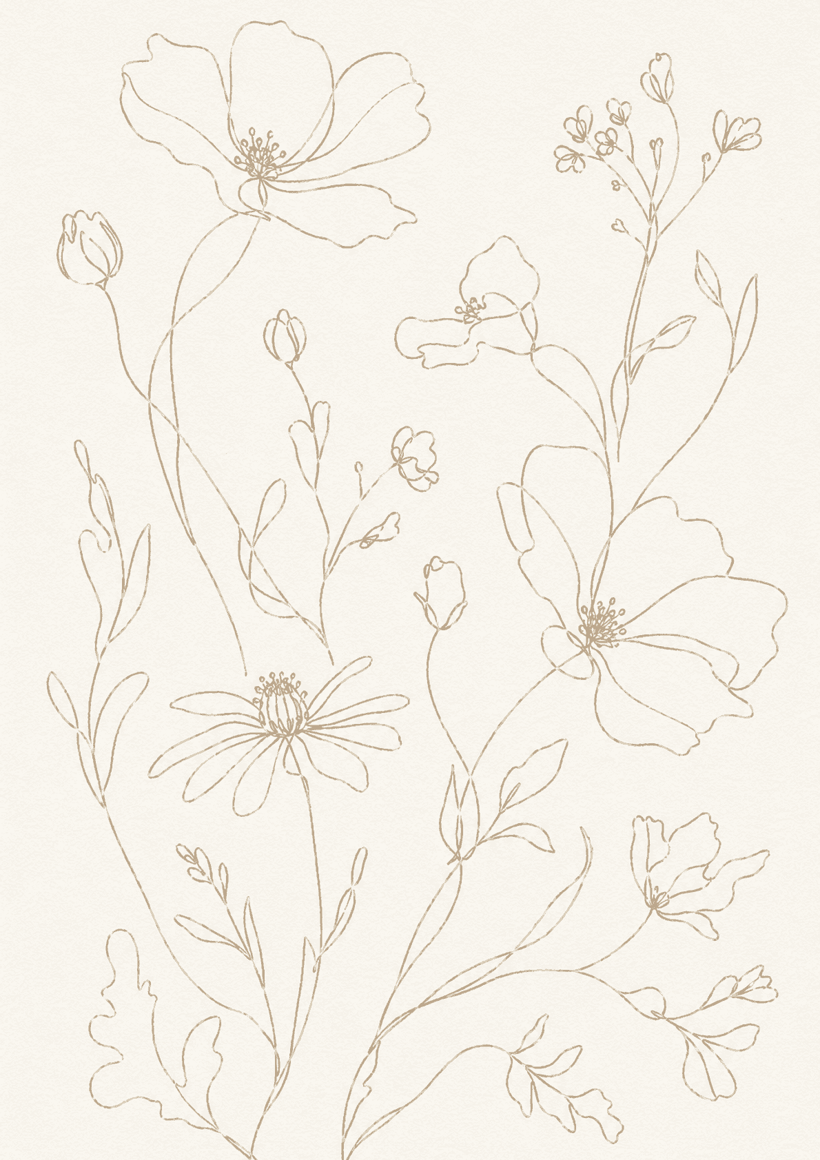 Whispering Wildflower - Wall Art Print