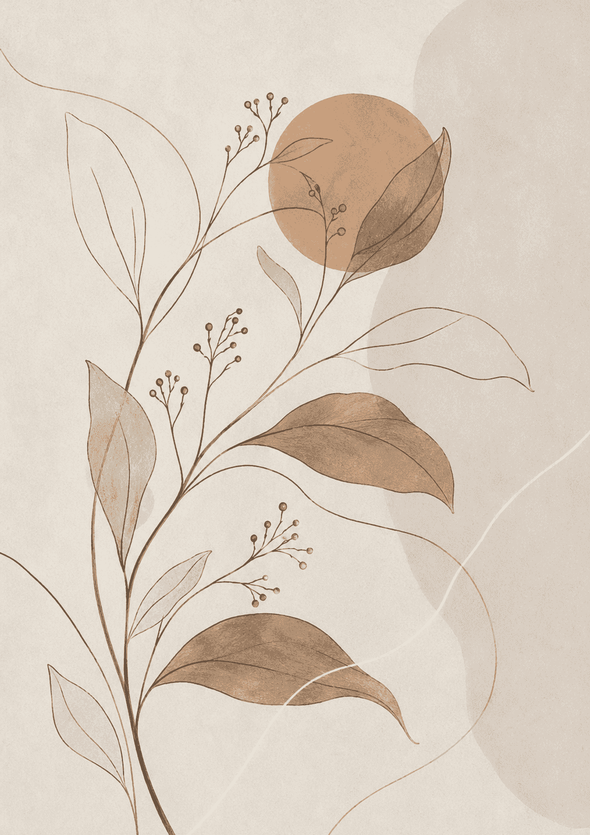 Whispering Leaves - Wall Art Print