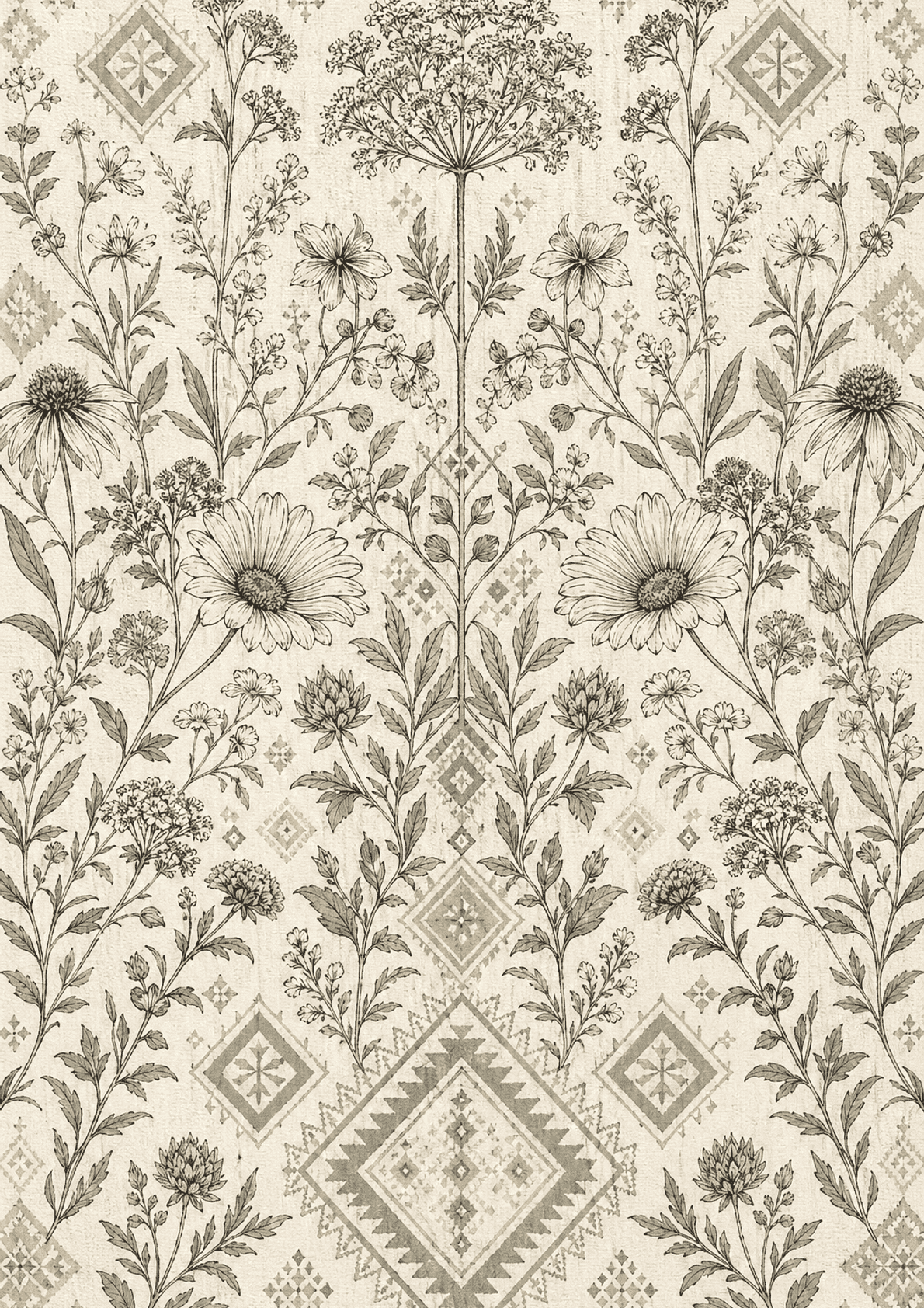 Whispering Blooms - Wall Art Print