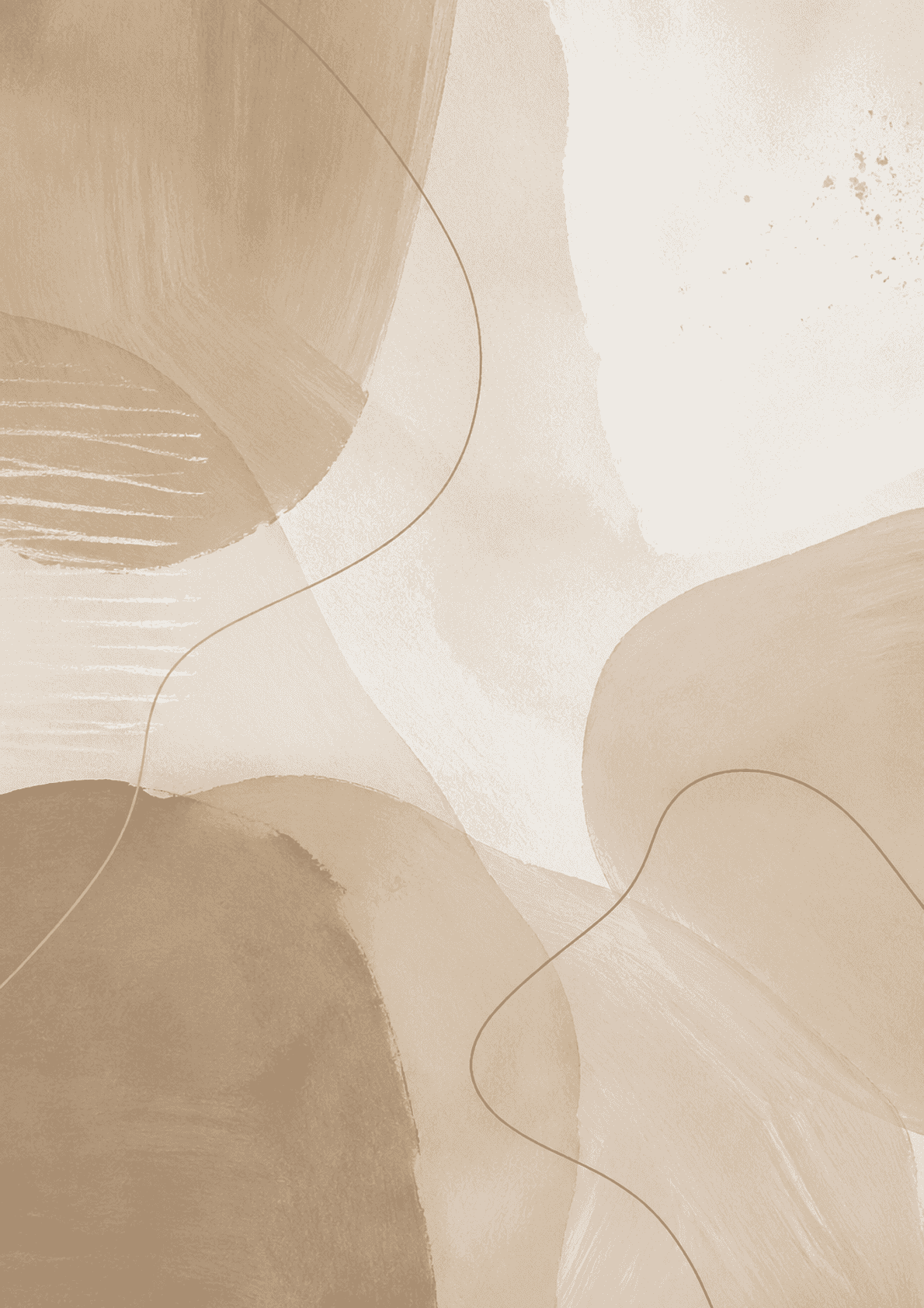Serene Layers - Wall Art Print