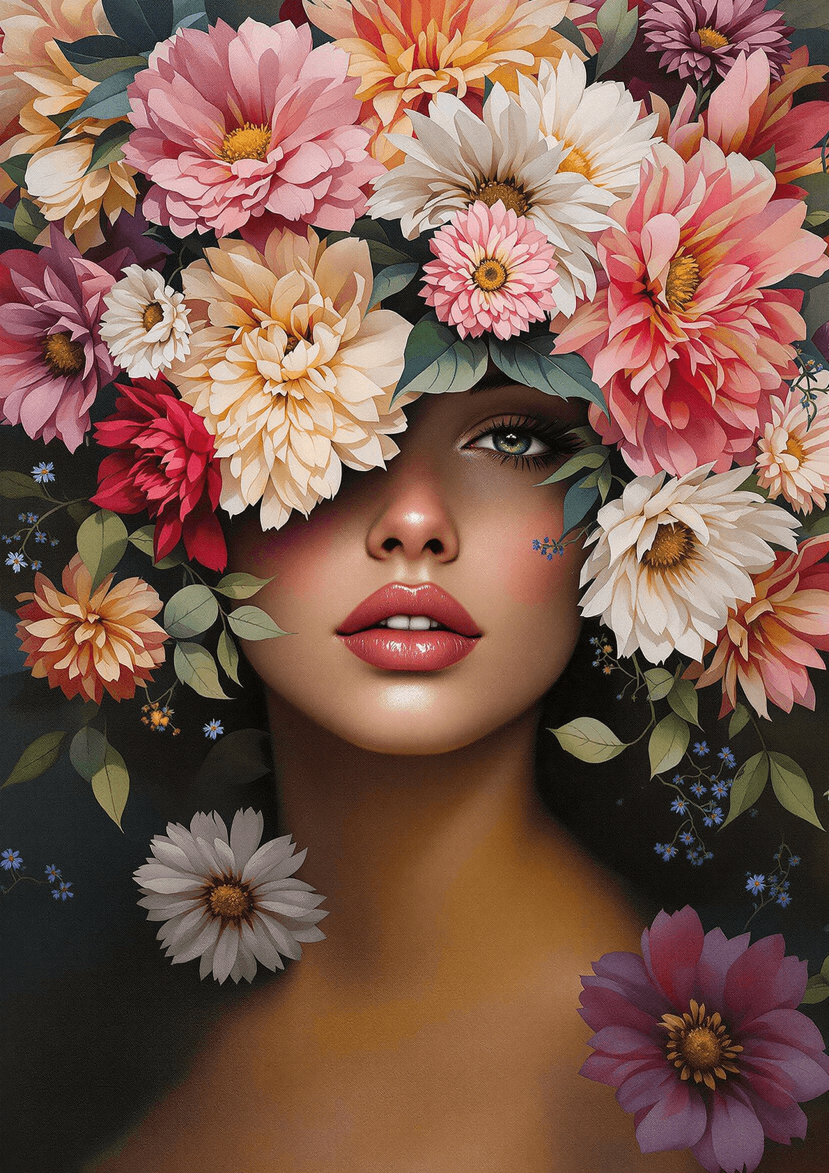Petals of Mystery - Wall Art Print