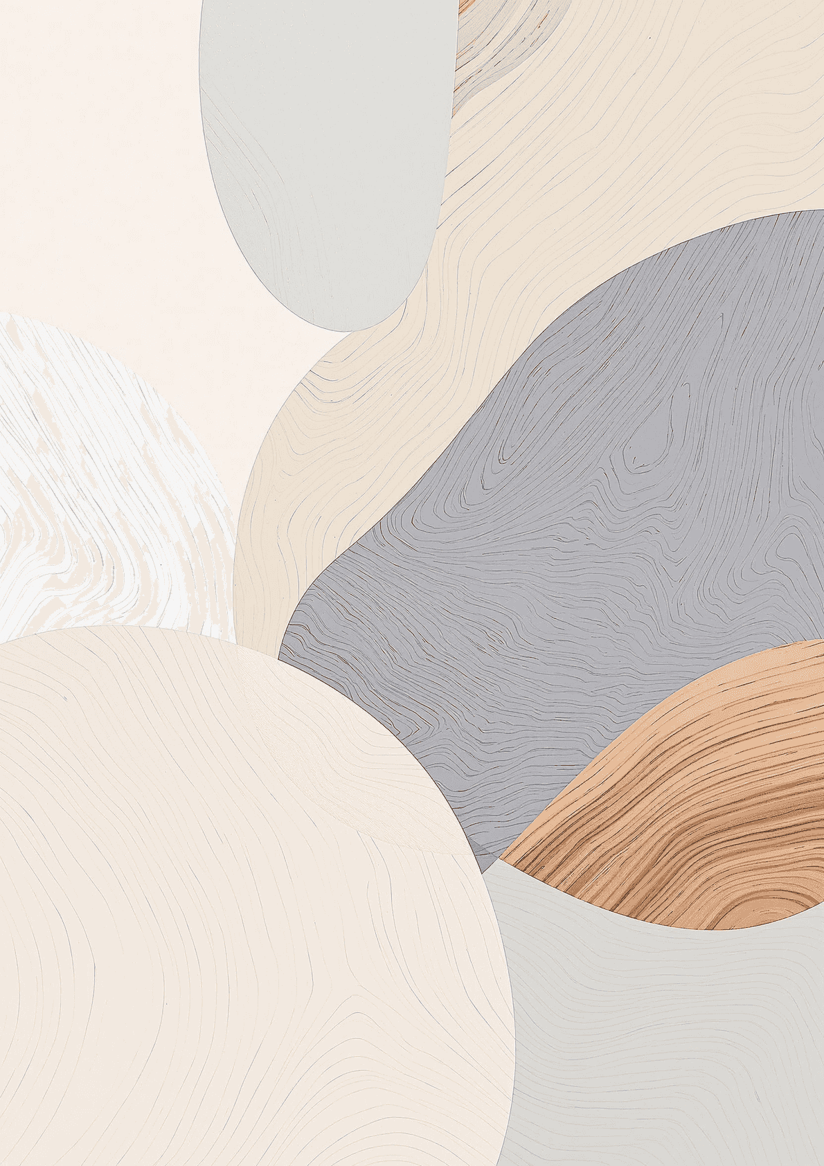 Serene Geometry - Wall Art Print