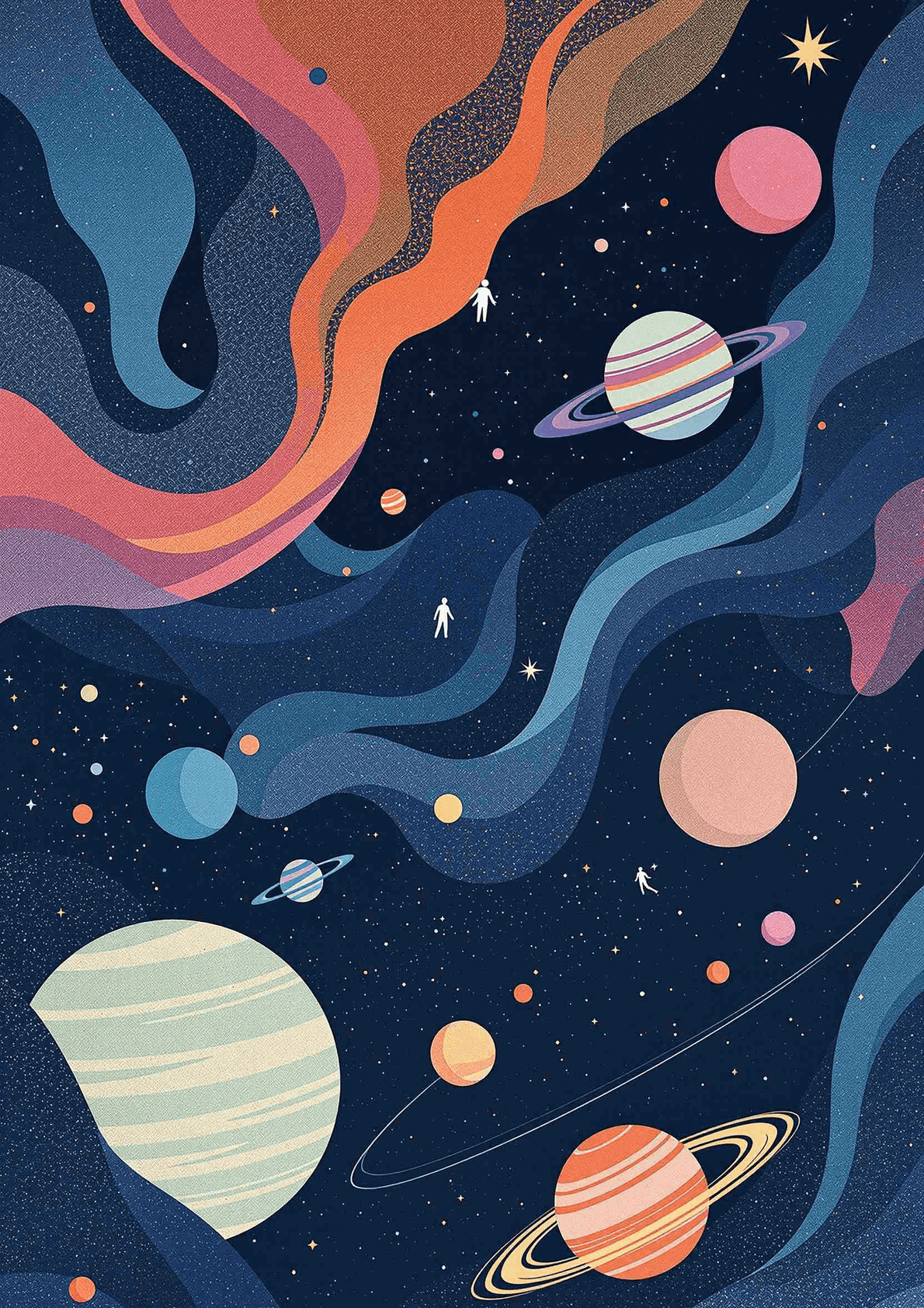 Celestial Odyssey - Wall Art Print