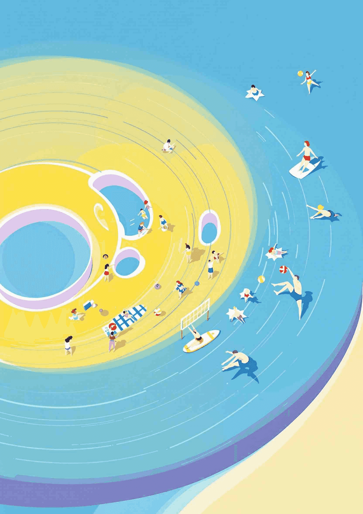 Sonic Shores - Wall Art Print