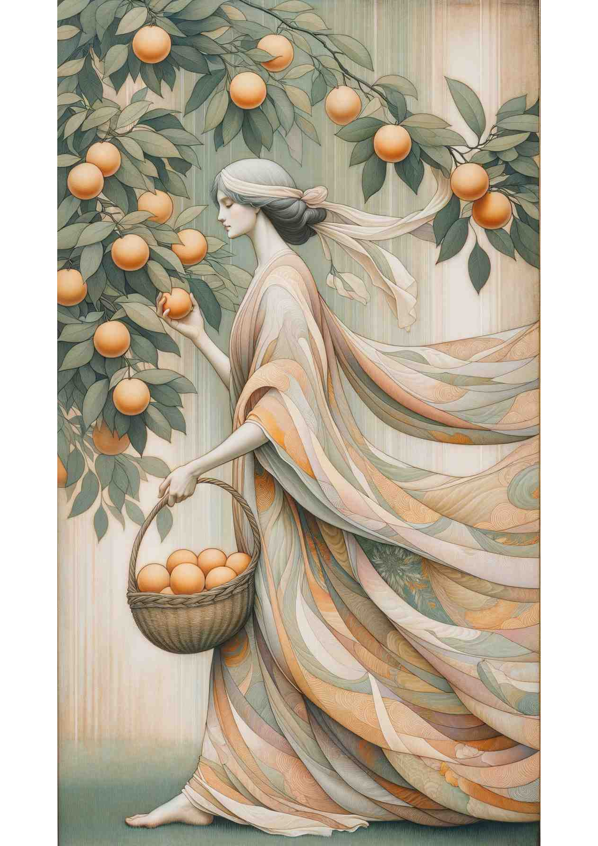 Orchard Serenity - Wall Art Print