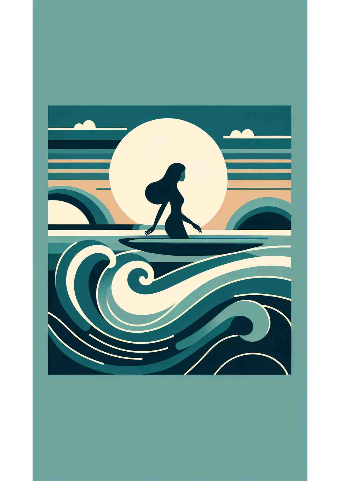 Ocean Serenity - Wall Art Print
