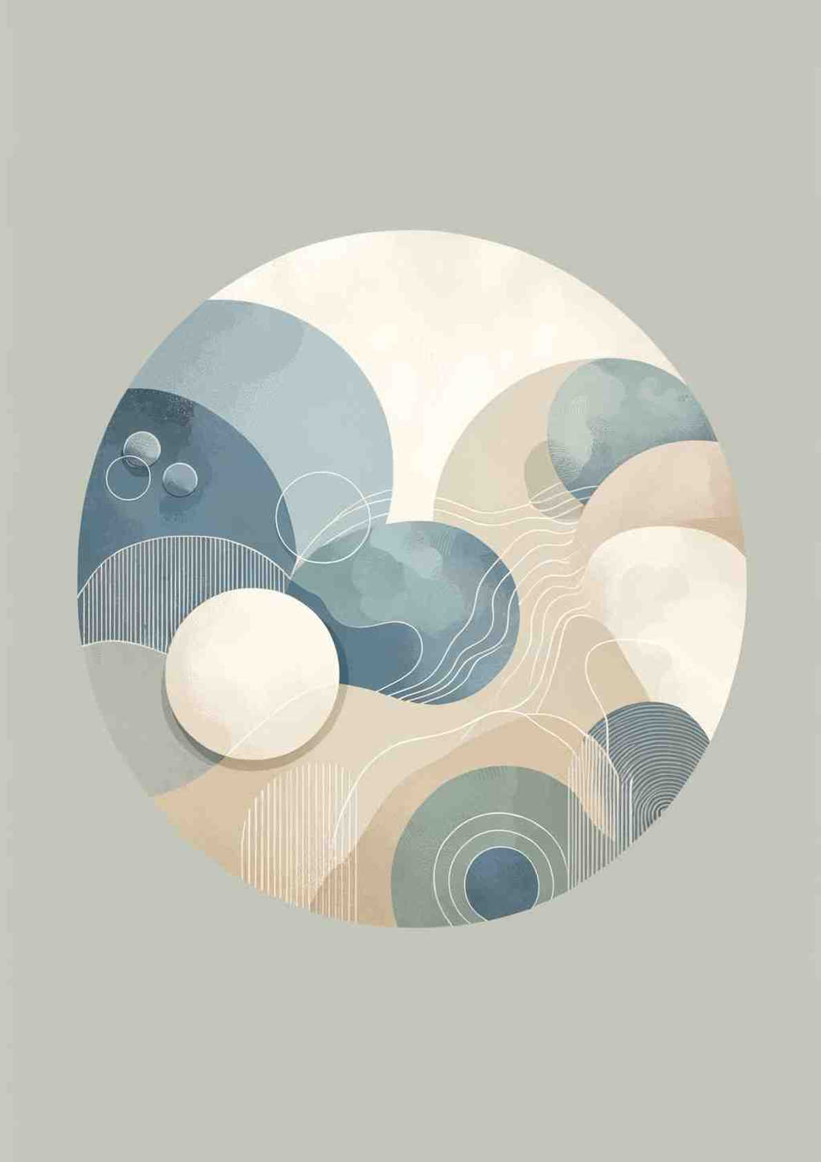 Nordic Serenity - Wall Art Print