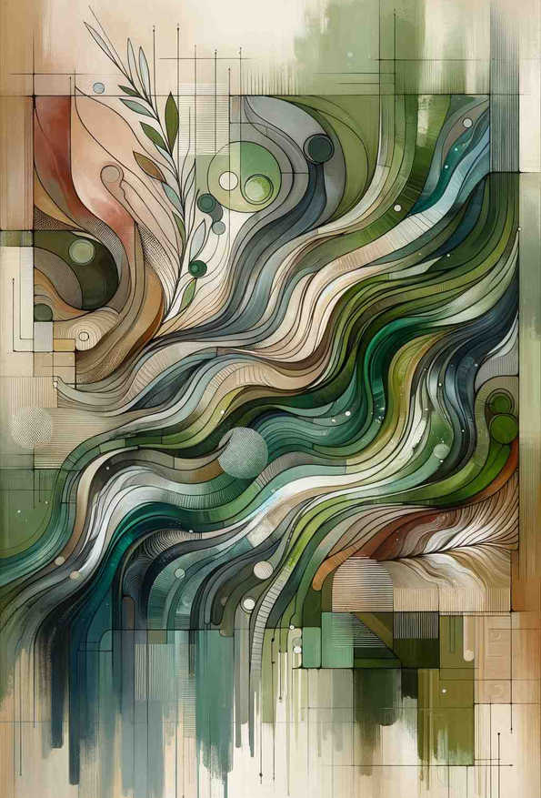 Verdant Harmony - Wall Art Print
