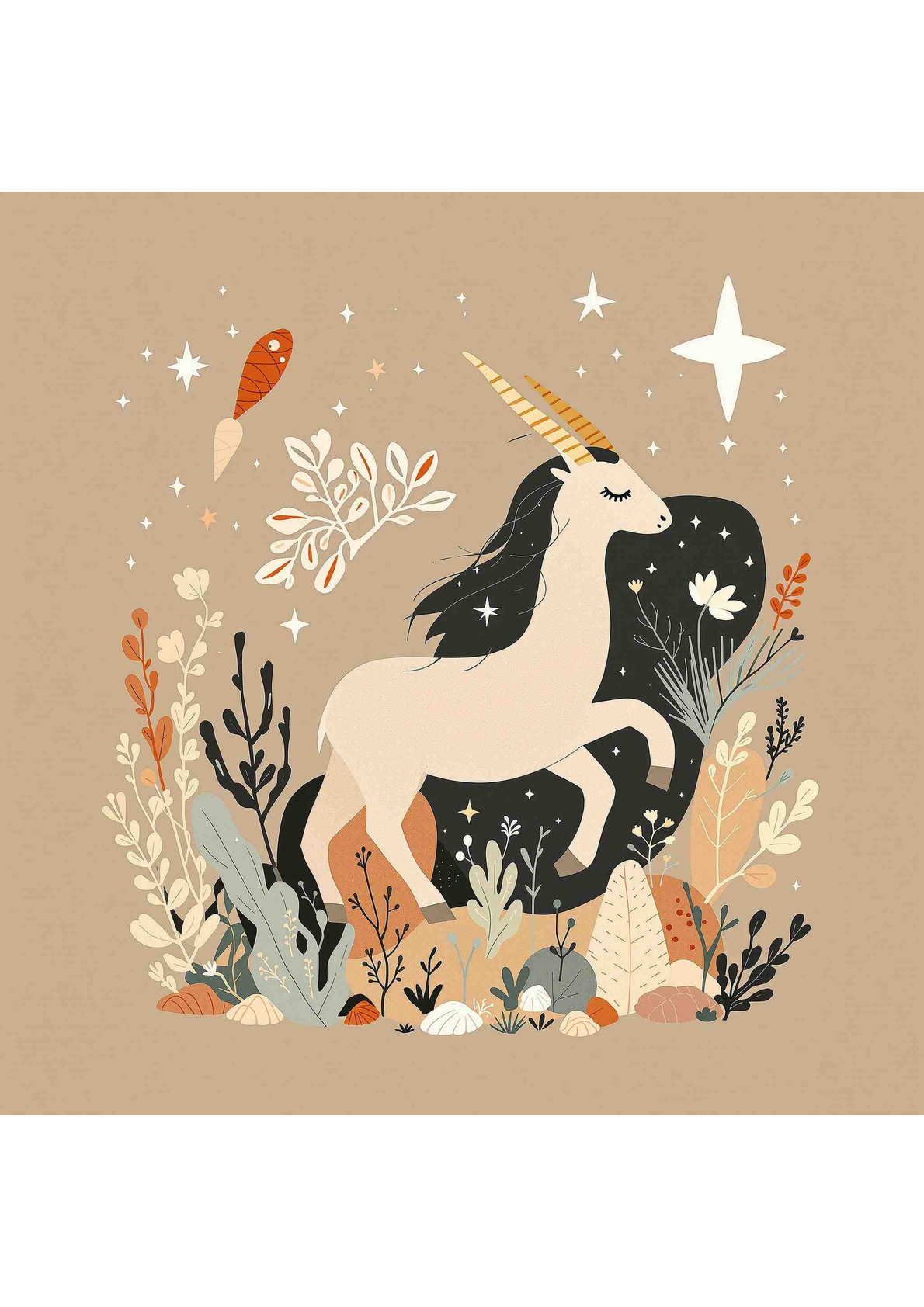 Mystical Harmony - Wall Art Print