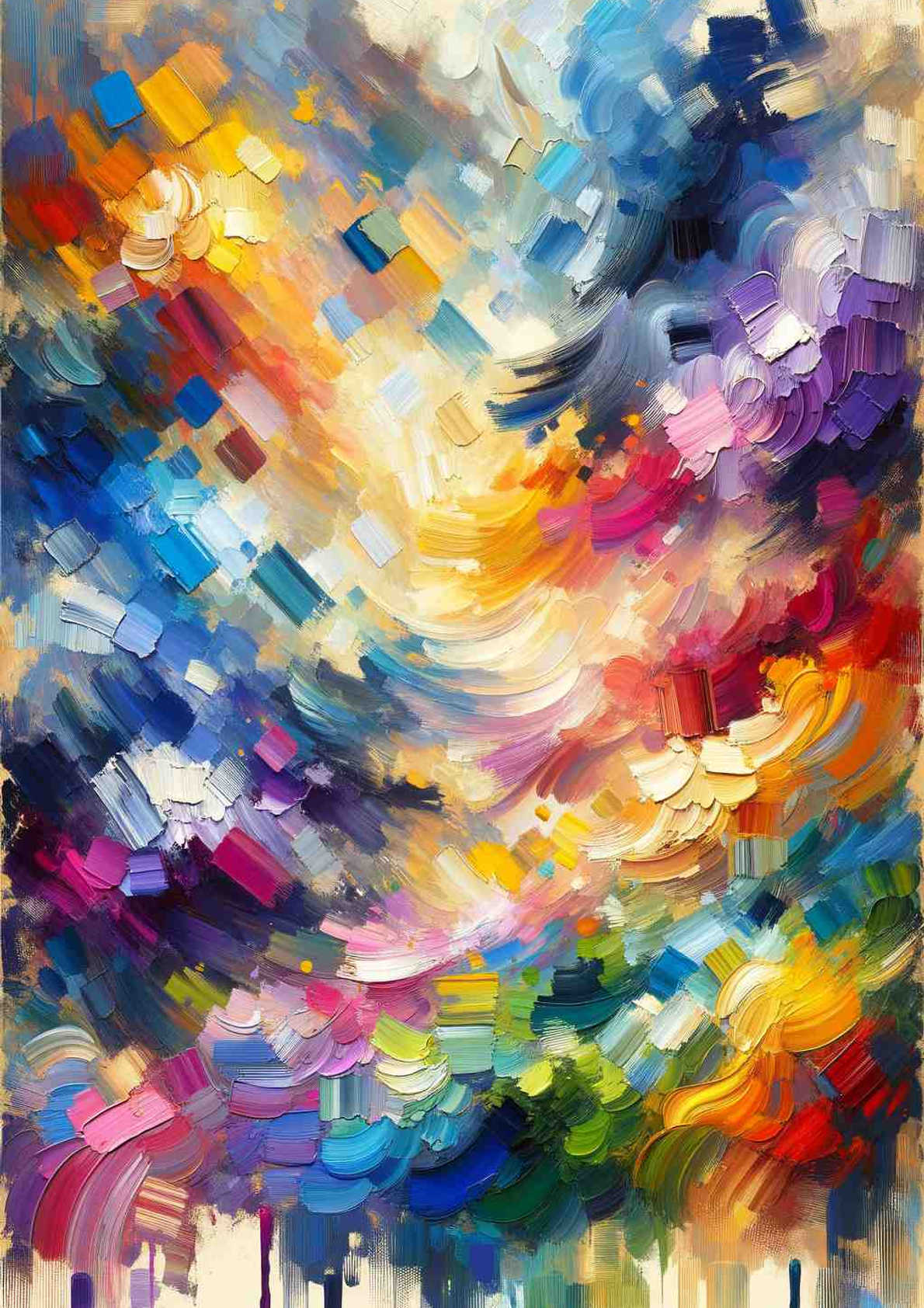 Chromatic Crescendo - Wall Art Print