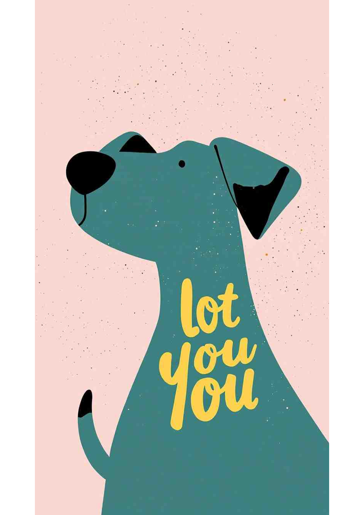 Woof Wave - Wall Art Print