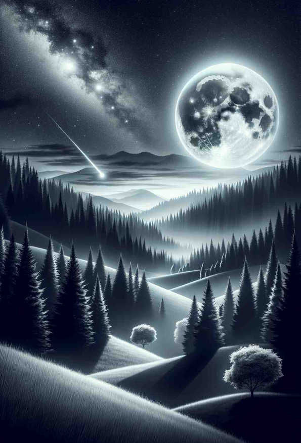Moonlit Enchantment - Wall Art Print