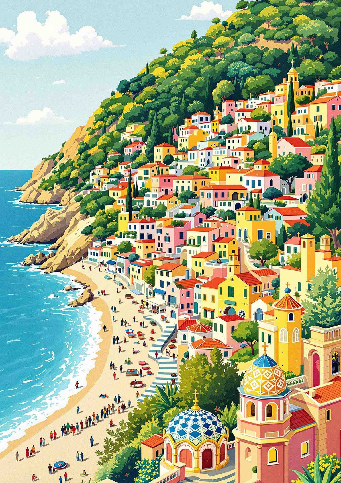Sunlit Serenity - Wall Art Print