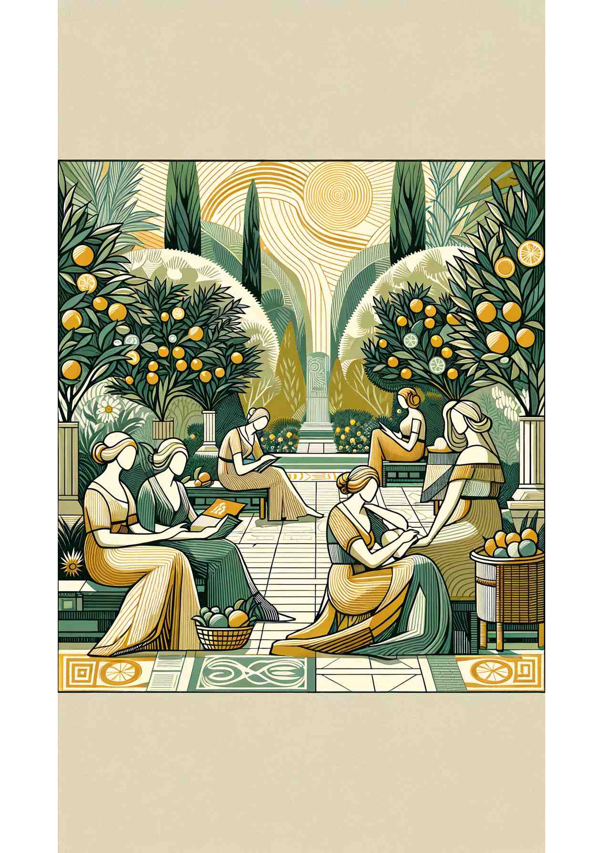 Lemon Grove Reverie - Wall Art Print