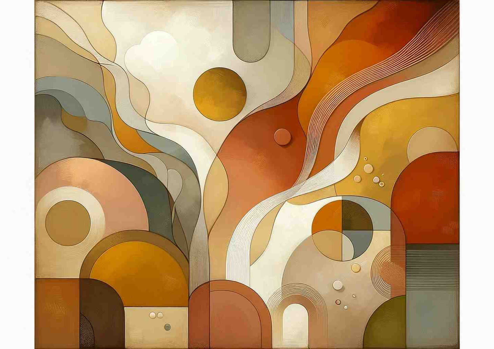 Tranquil Earth Harmony - Wall Art Print