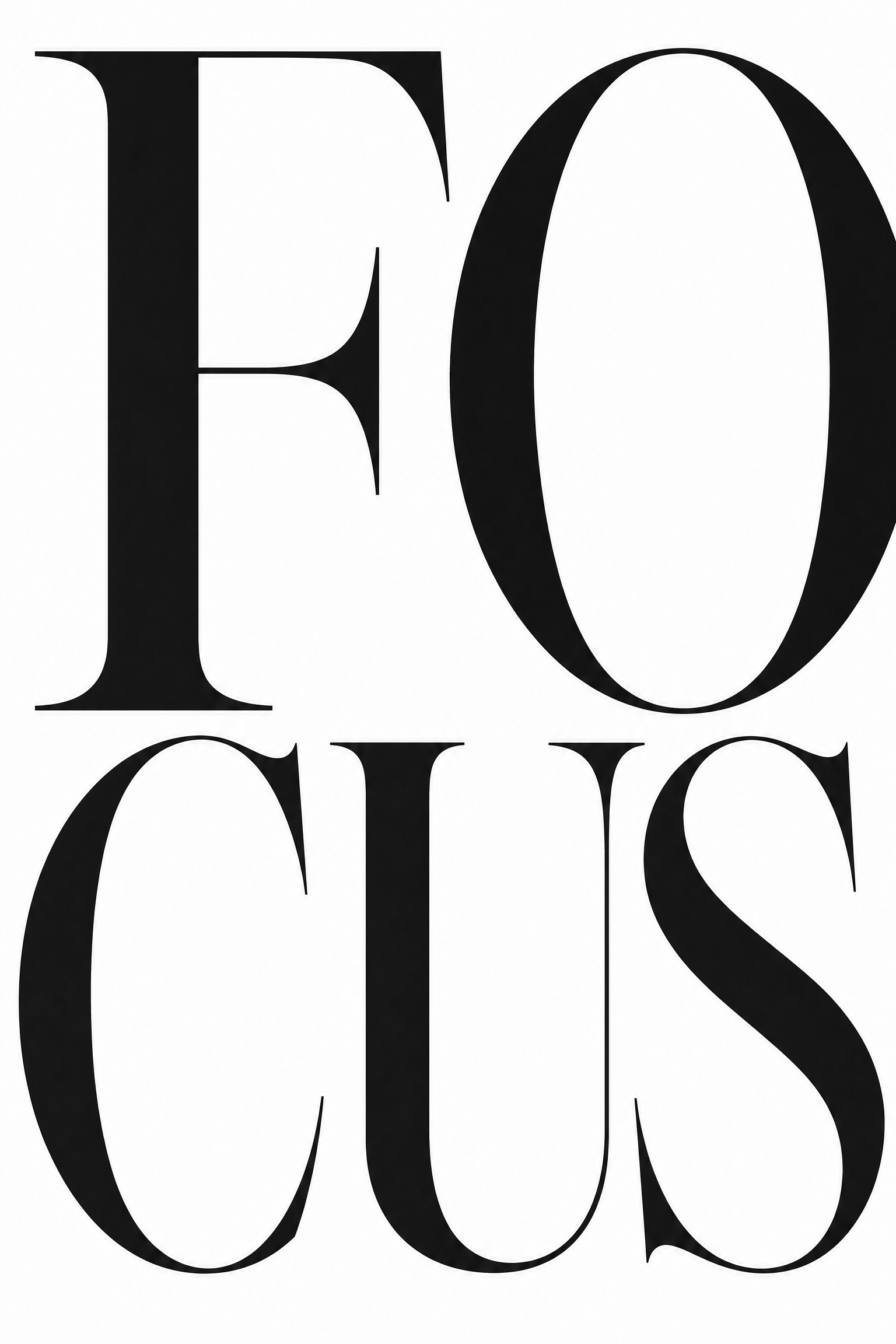 Minimalist Typographic Wall Art - Wall Art Print